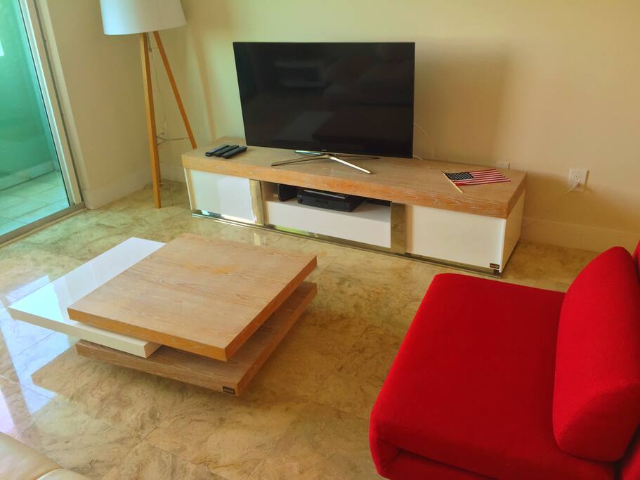 Sala de estar del apartamento.
Appartments living room