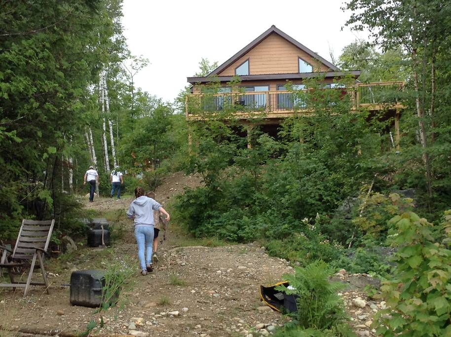 Cottage from the lake