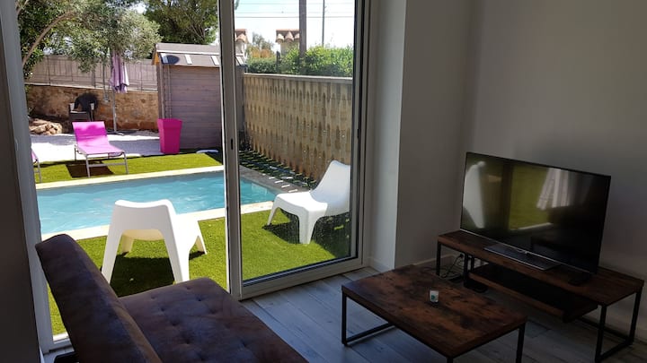 Bas De Villa Avec Piscine 5 Min Du Port De Bandol - Bandol