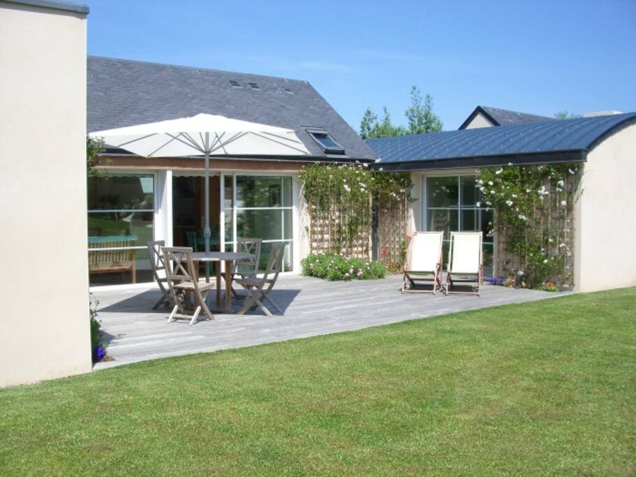 Terrasse de plain pied 40 m²