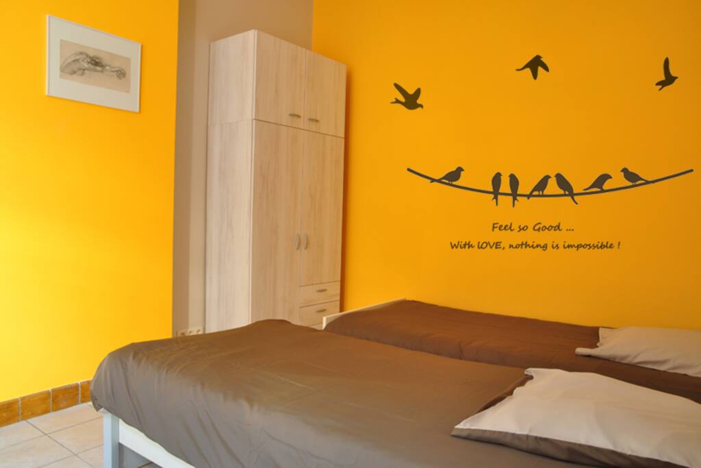 Chambre au rez-de-chaussée