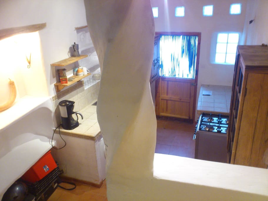 Kitchen from stairs