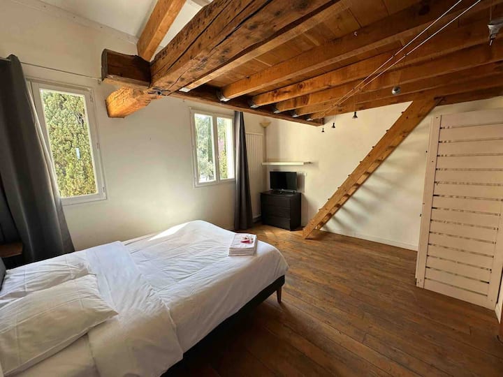 Suite 2 med bad og toilet på 1. sal