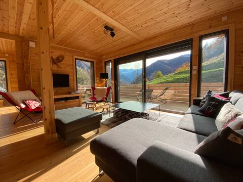 Chalet Pyrenees Gavarnie Gedre, 2 Families , Spa