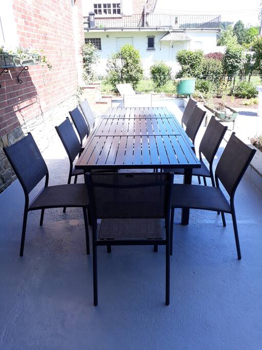 Terrasse couverte
