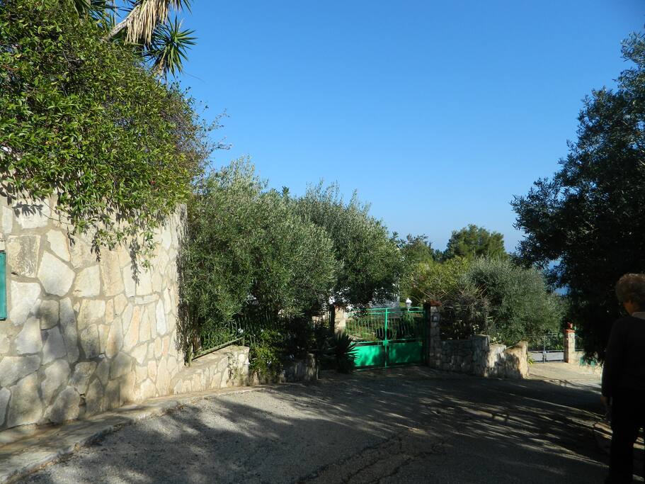 viale d'ingresso