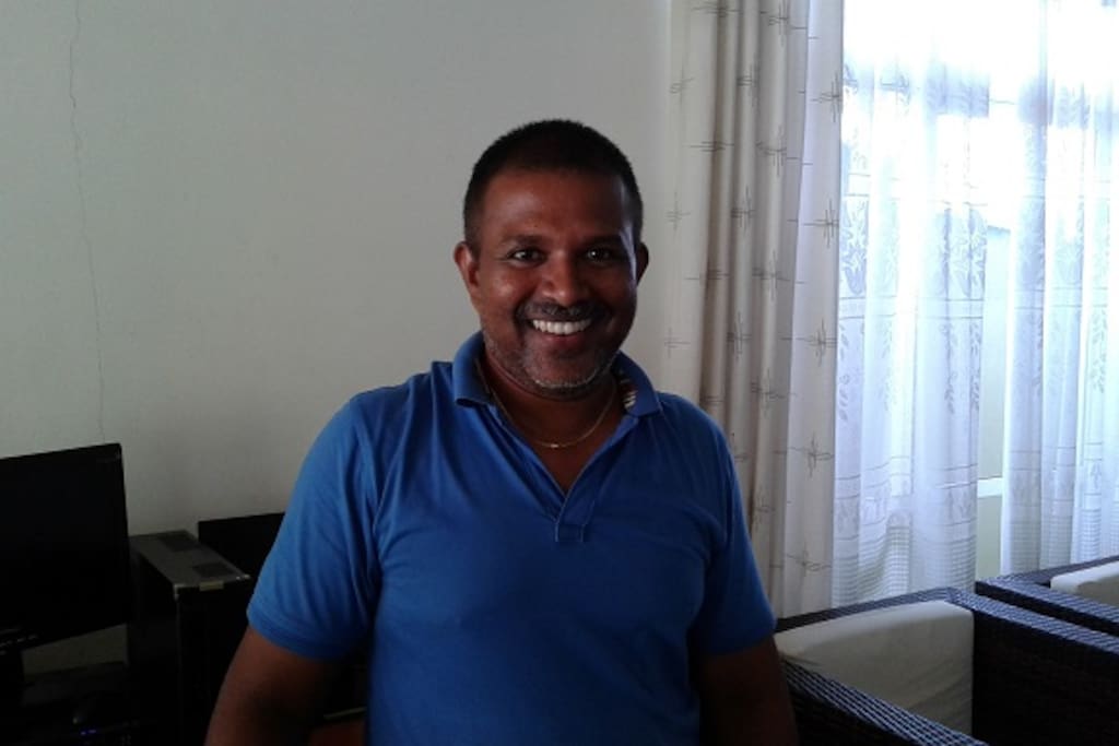 meet Conrad the owner at reception
