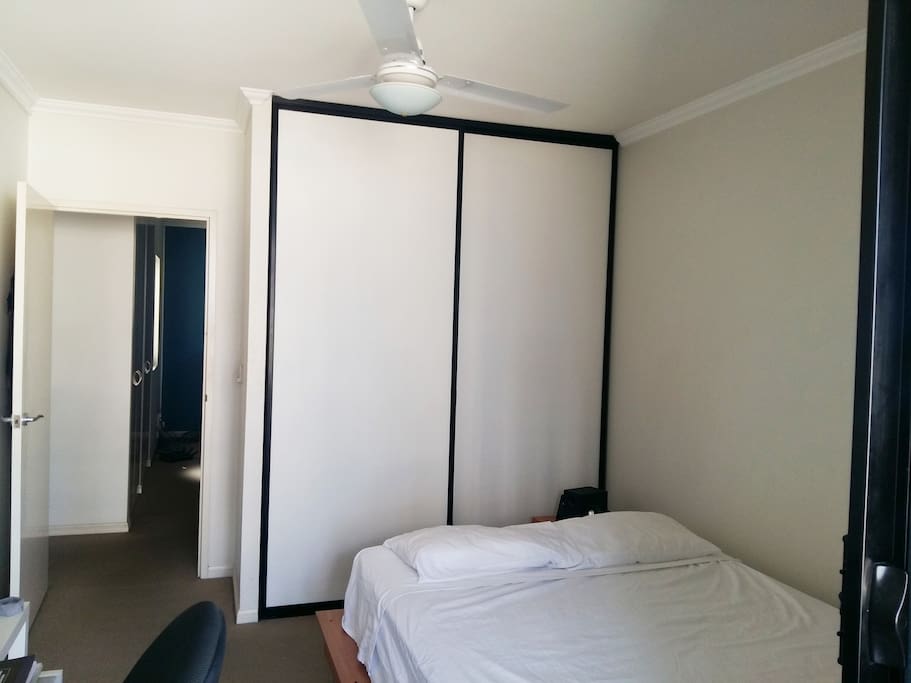 Spacious wardrobe