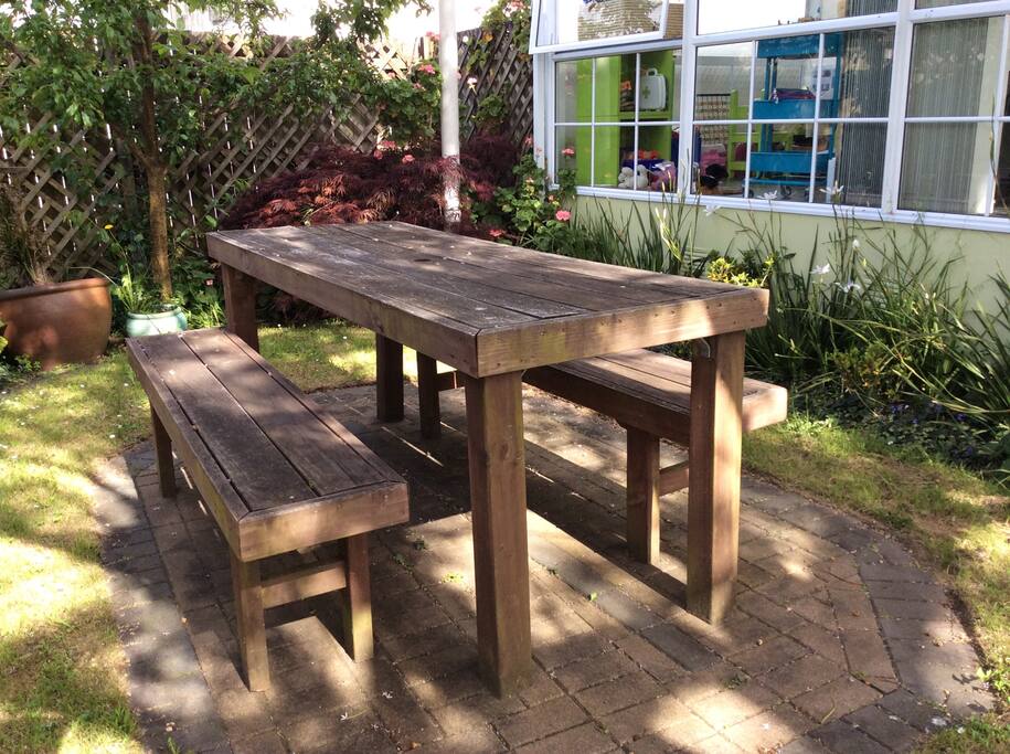 For outdoor dining.