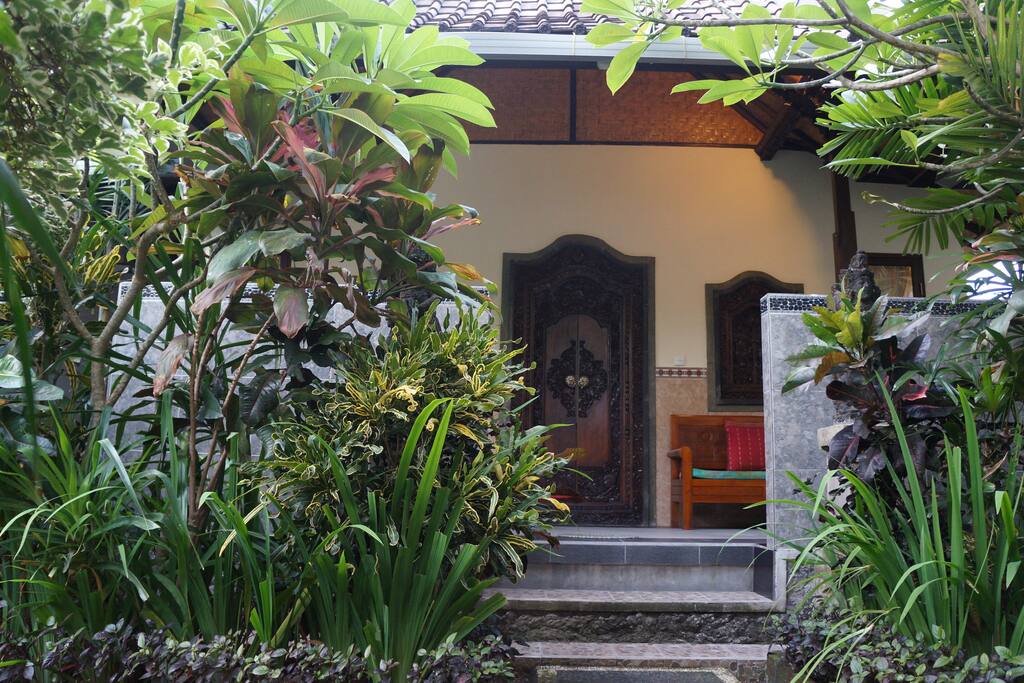 Entrance to the house