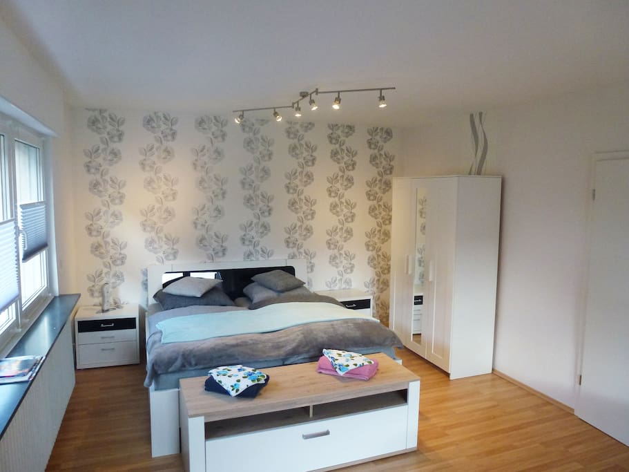 Wohnschlafraum Doppelbett