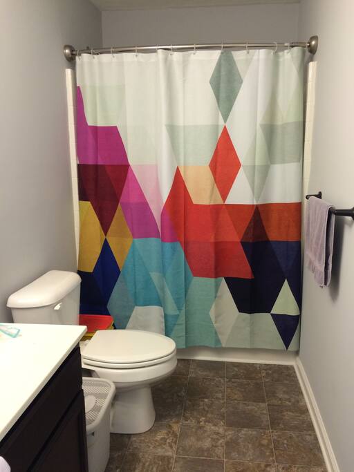 Full XL bathroom inside your room.