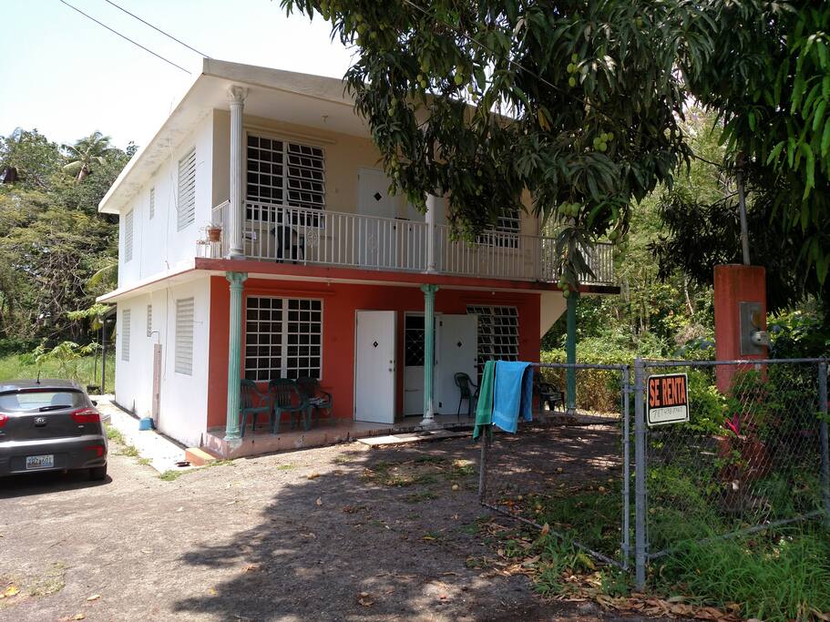 Front of Apartments