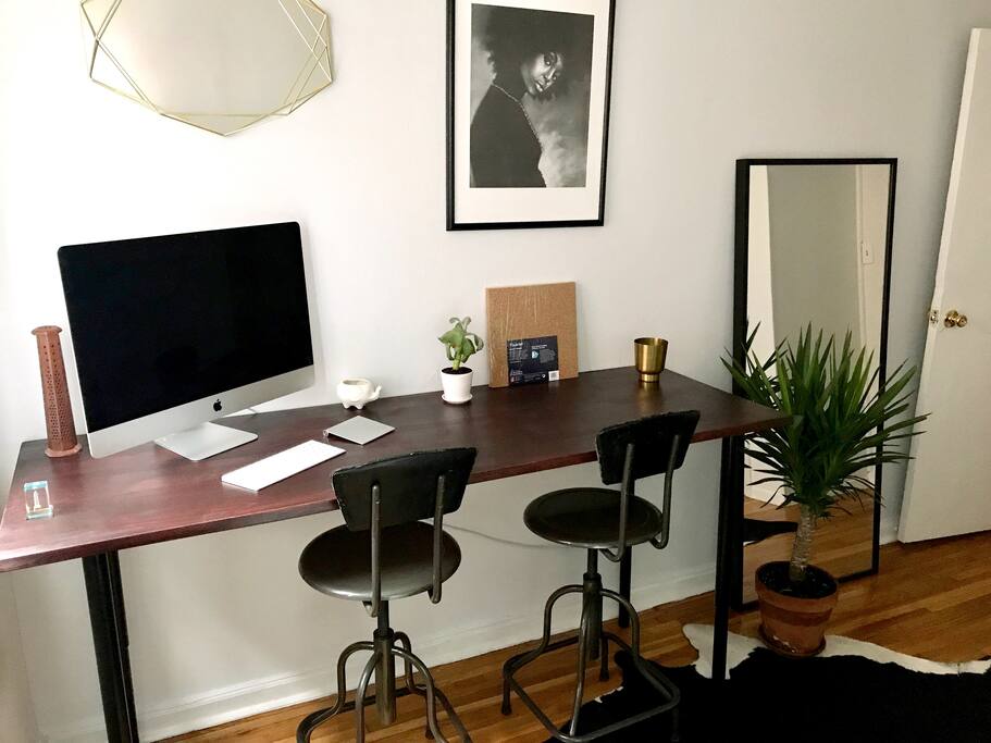 Workspace & creative space.