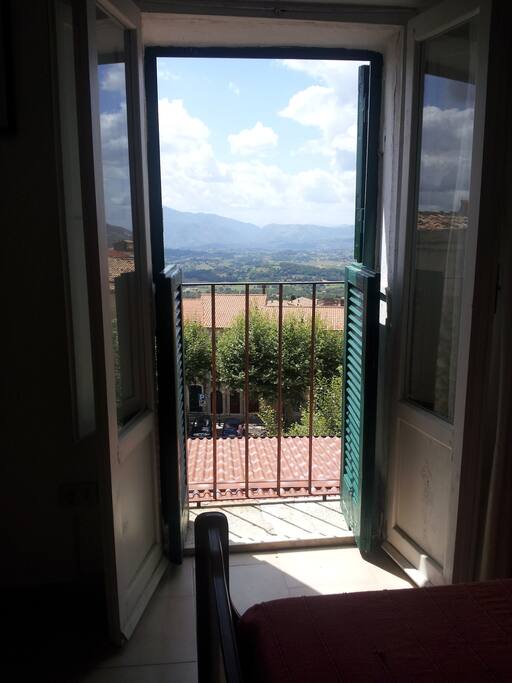 Vista camera da letto
