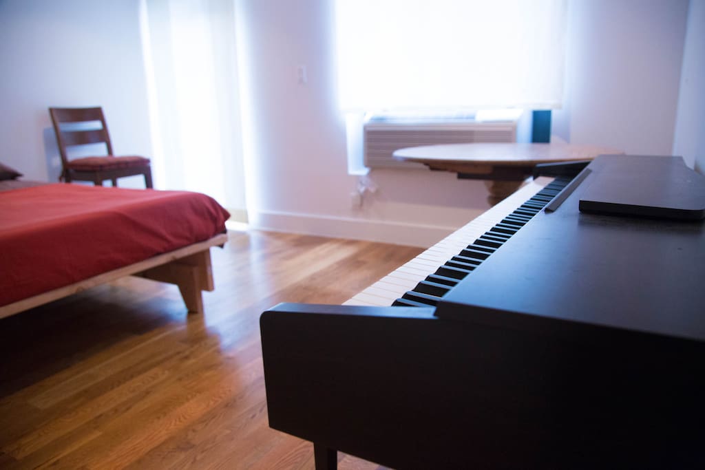 Learn a tune or two on the piano.