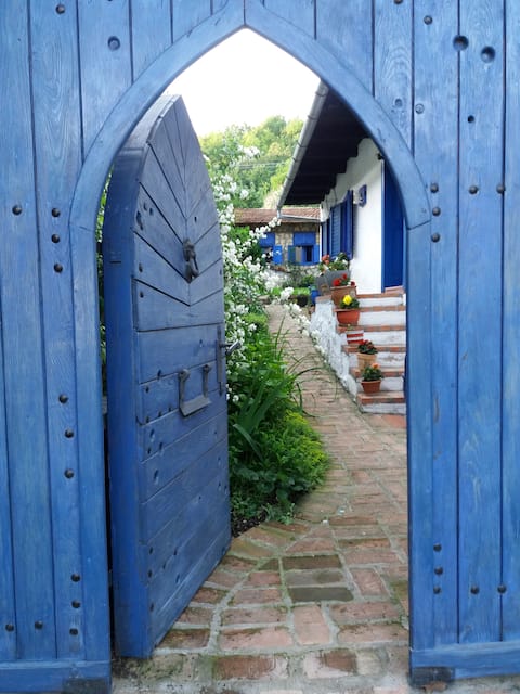 The Blue Mediterranean House in Cheile Nerei