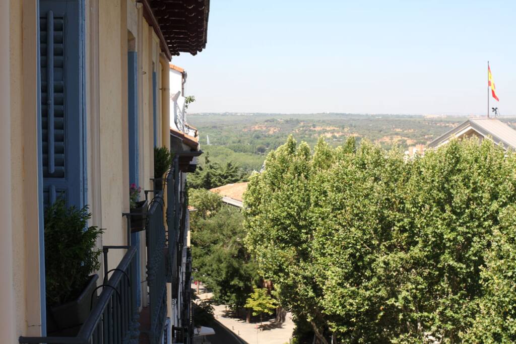 Living room view: The Senate with Casa de Campo in the background