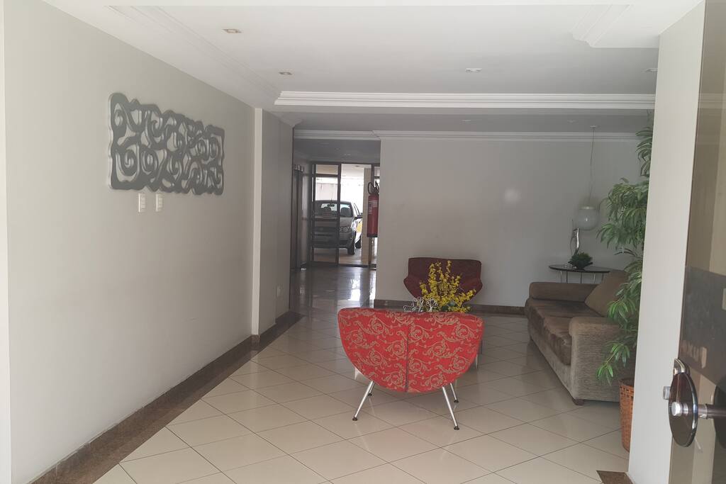 Hall de entrada do prédio