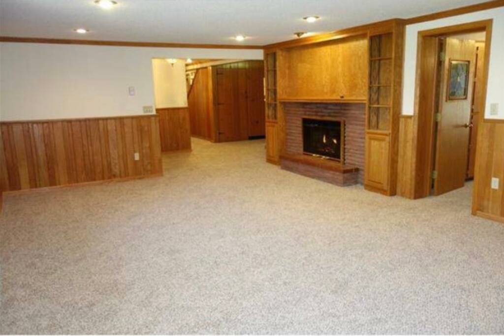 Down Stairs Living Room/ area will be furnished
