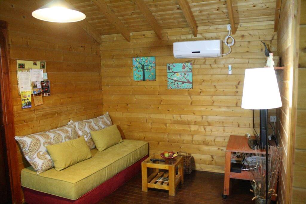 The living room