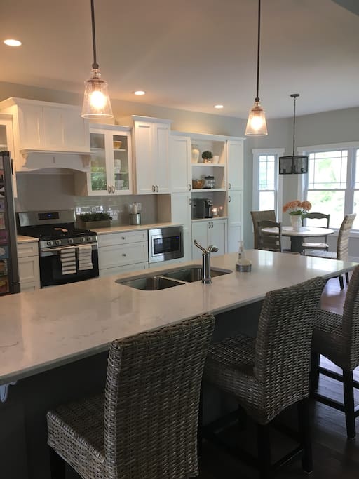 Kitchen with great island to entertain!