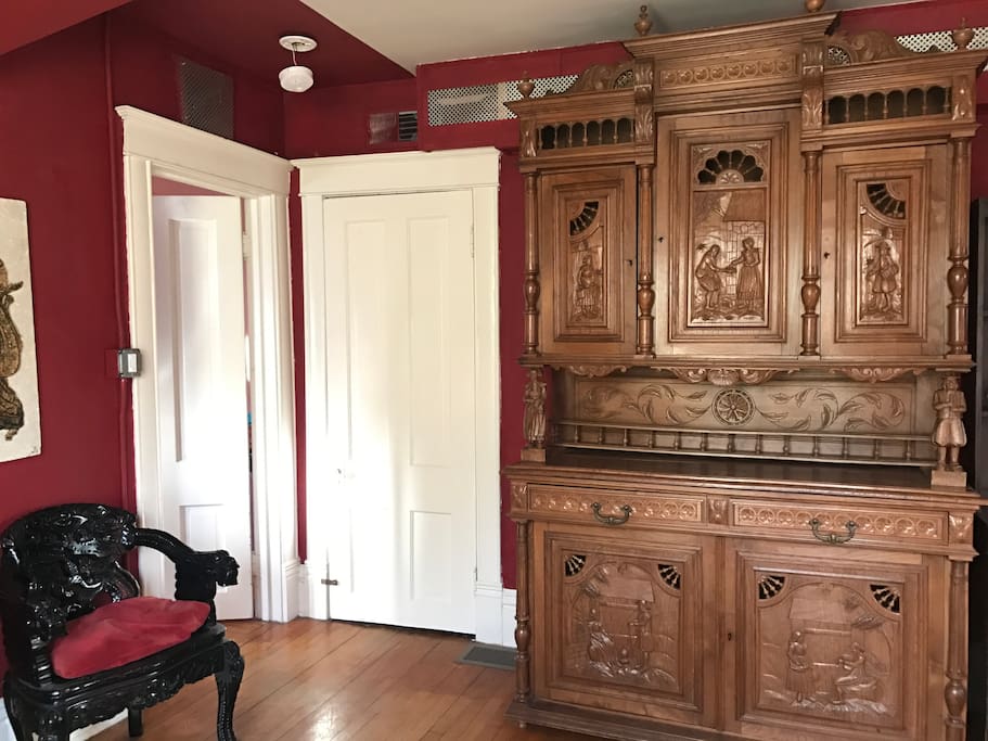 living room facing bedroom