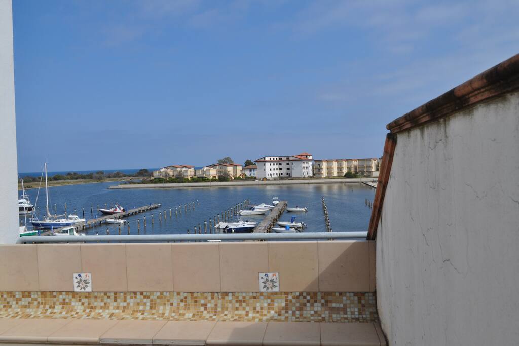 Veranda con panchina