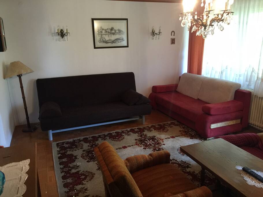 sofas in living room