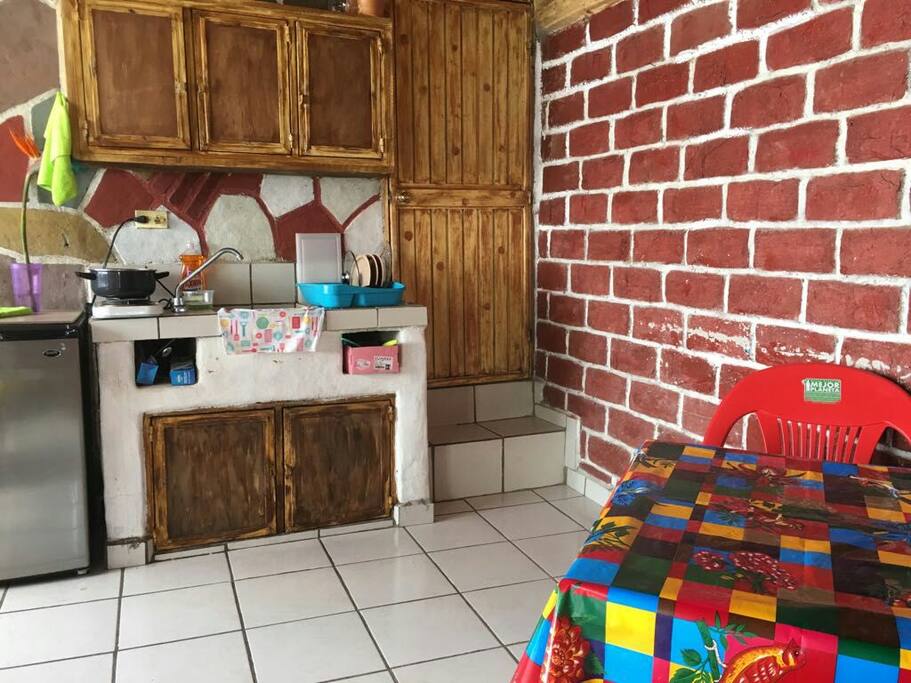 Cocina y comedor