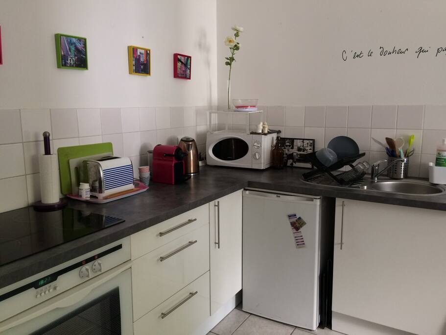 Cuisine ouverte sur le séjour