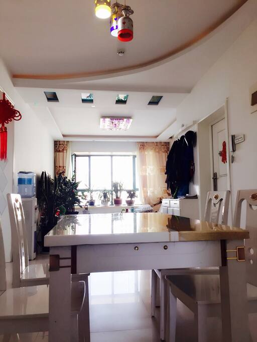 南北通透 链接餐厅和起居室