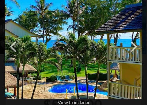 Oceanview Condo just steps to Beach AC/HT/Pool 344