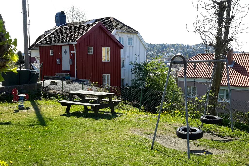 Inngangsdør.