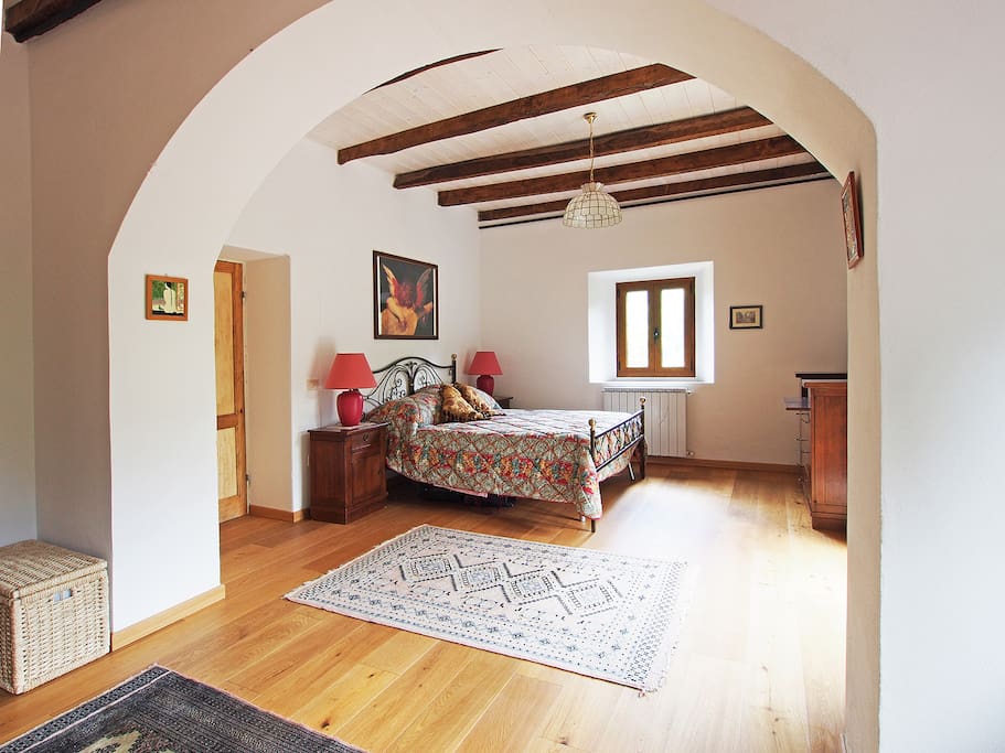 Master bedroom with terrace