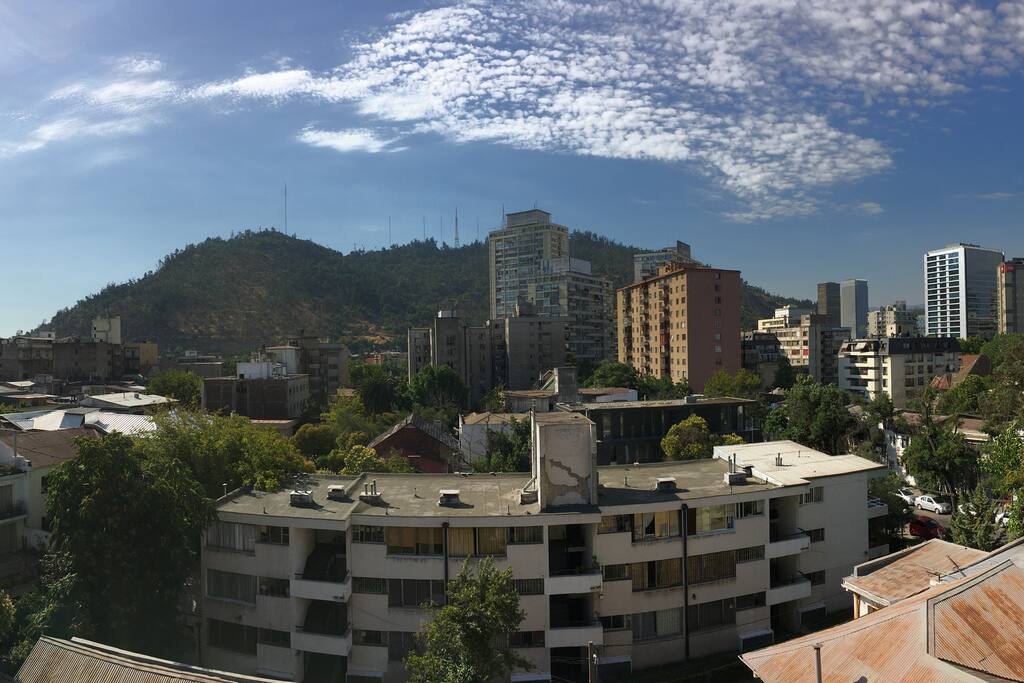 Vista despejada hacia el norte