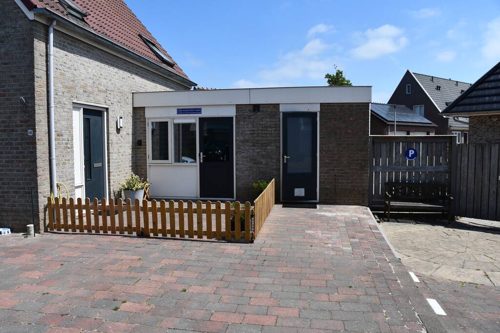 Voorkant van onze B&B