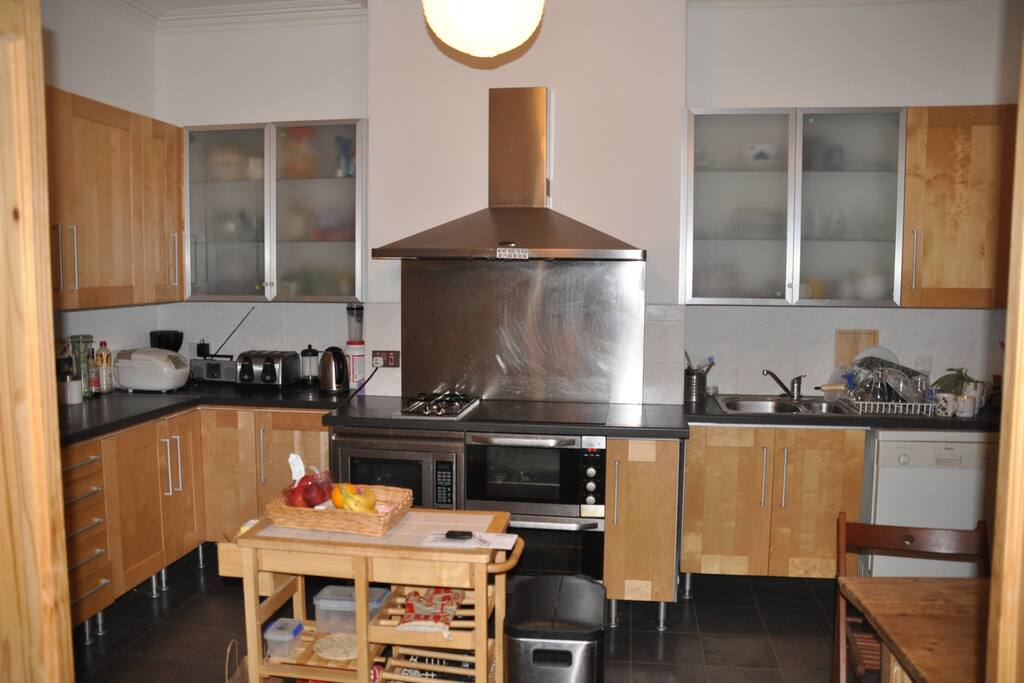 Well equipped kitchen