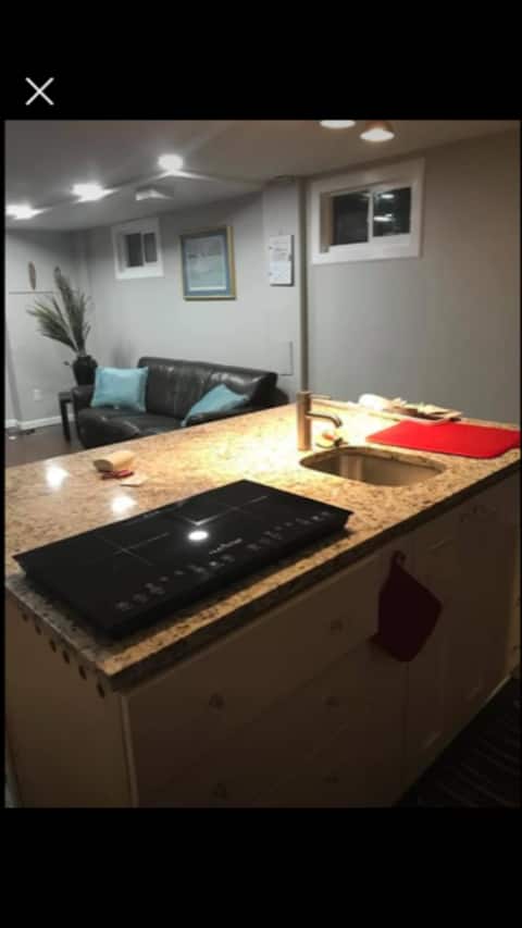 Popular Airbnb listing: Garden level 1BR apt for the budget minded person in Aurora