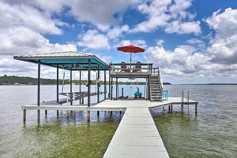 Lakefront Getaway w/ Dock, Theater, Views & Arcade