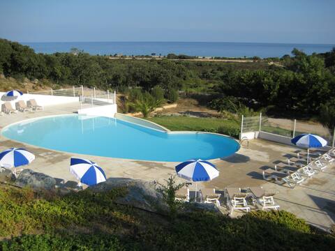 Beachfront , villa  on a remarkable site