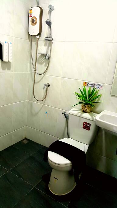 Water Heater in Restroom.