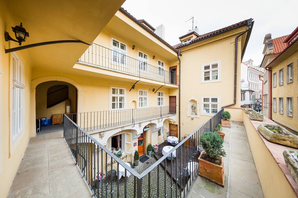 Inner Terrace in the building