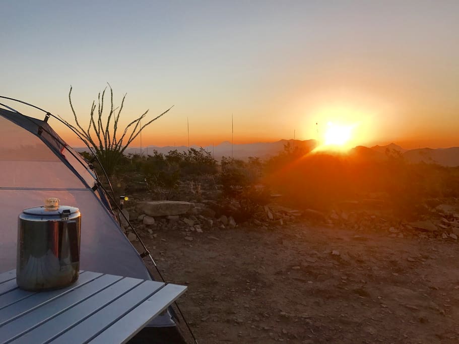 Coffee at Sunrise