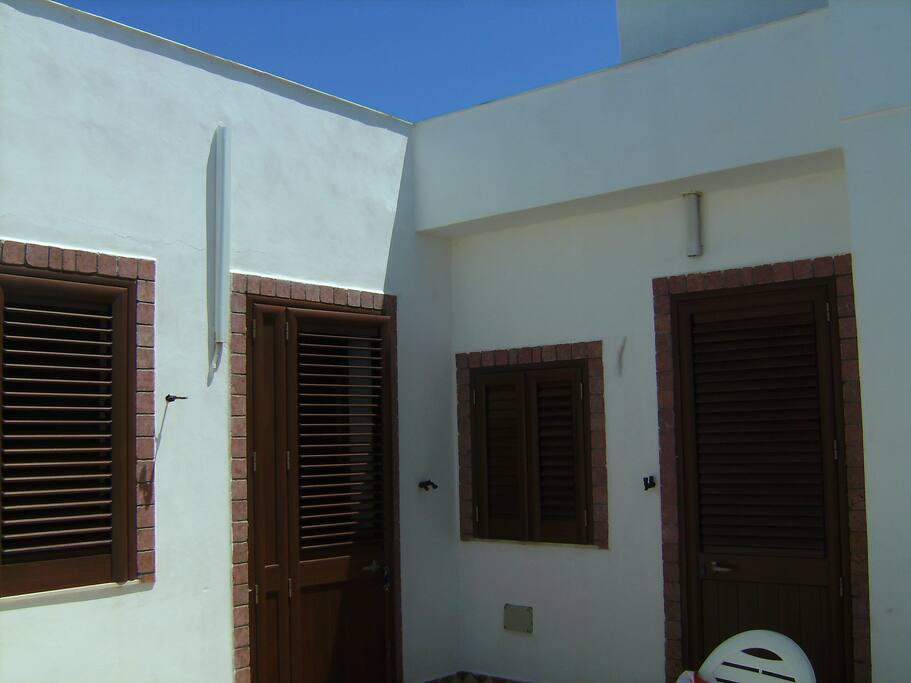 Ingresso da veranda comune