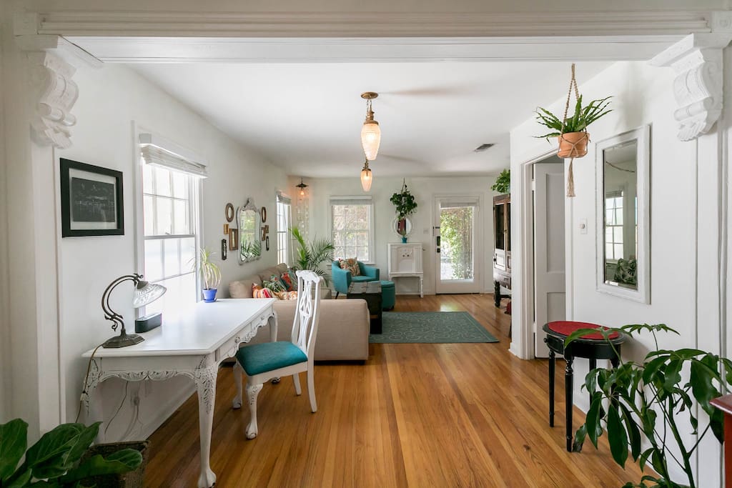 Living Area from Kitchen