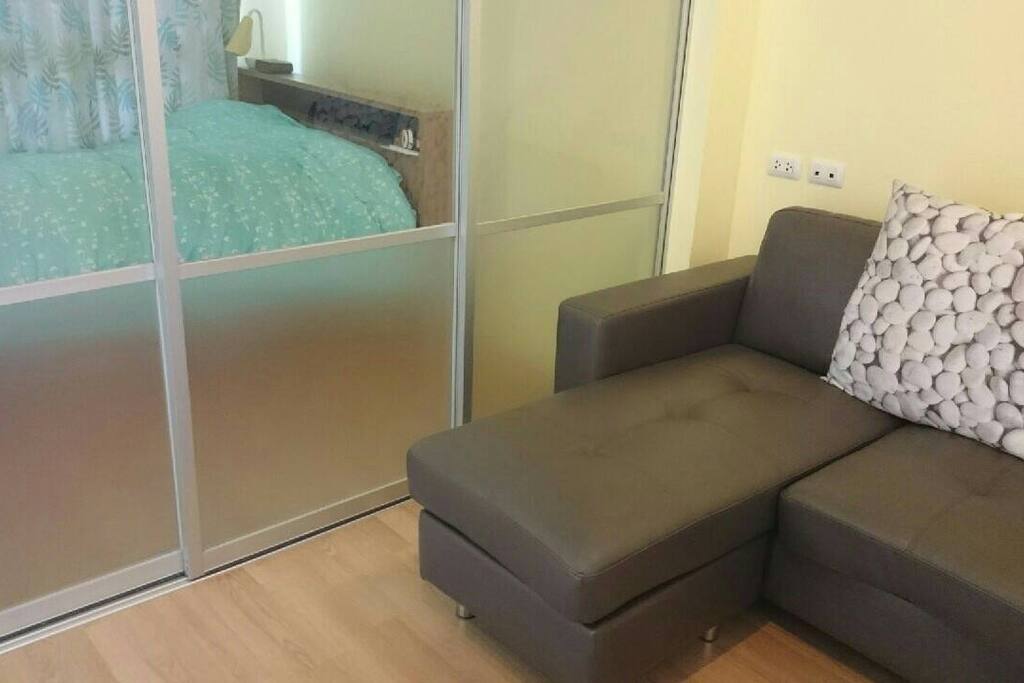 Comfortable sofa - can sleep there