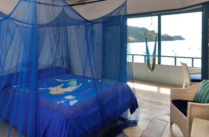 Both bedrooms have wonderful ocean views