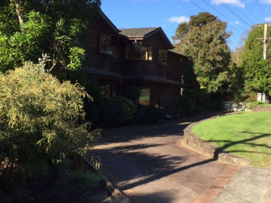 Plenty of parking at the front of the house