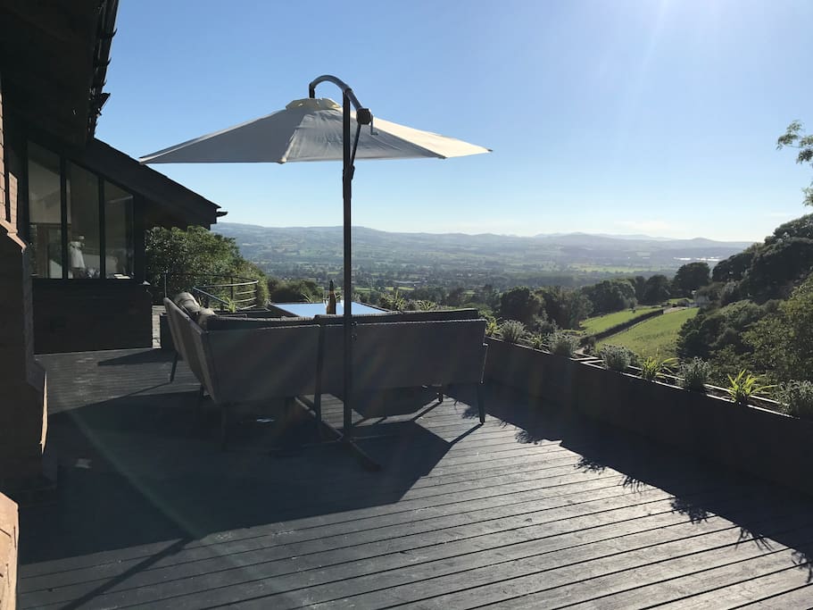 A deck with a view